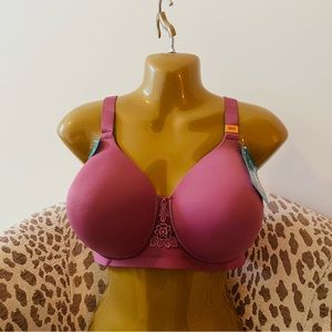 Vanity Fair Full Figure Beauty Back Smoother Wireless Bra.